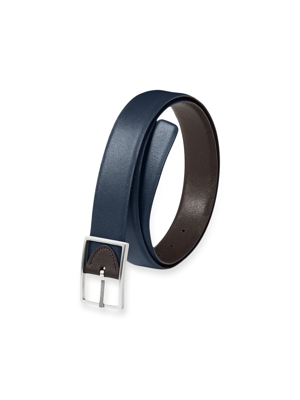 Anderson Reversible Belt - Navy/brown