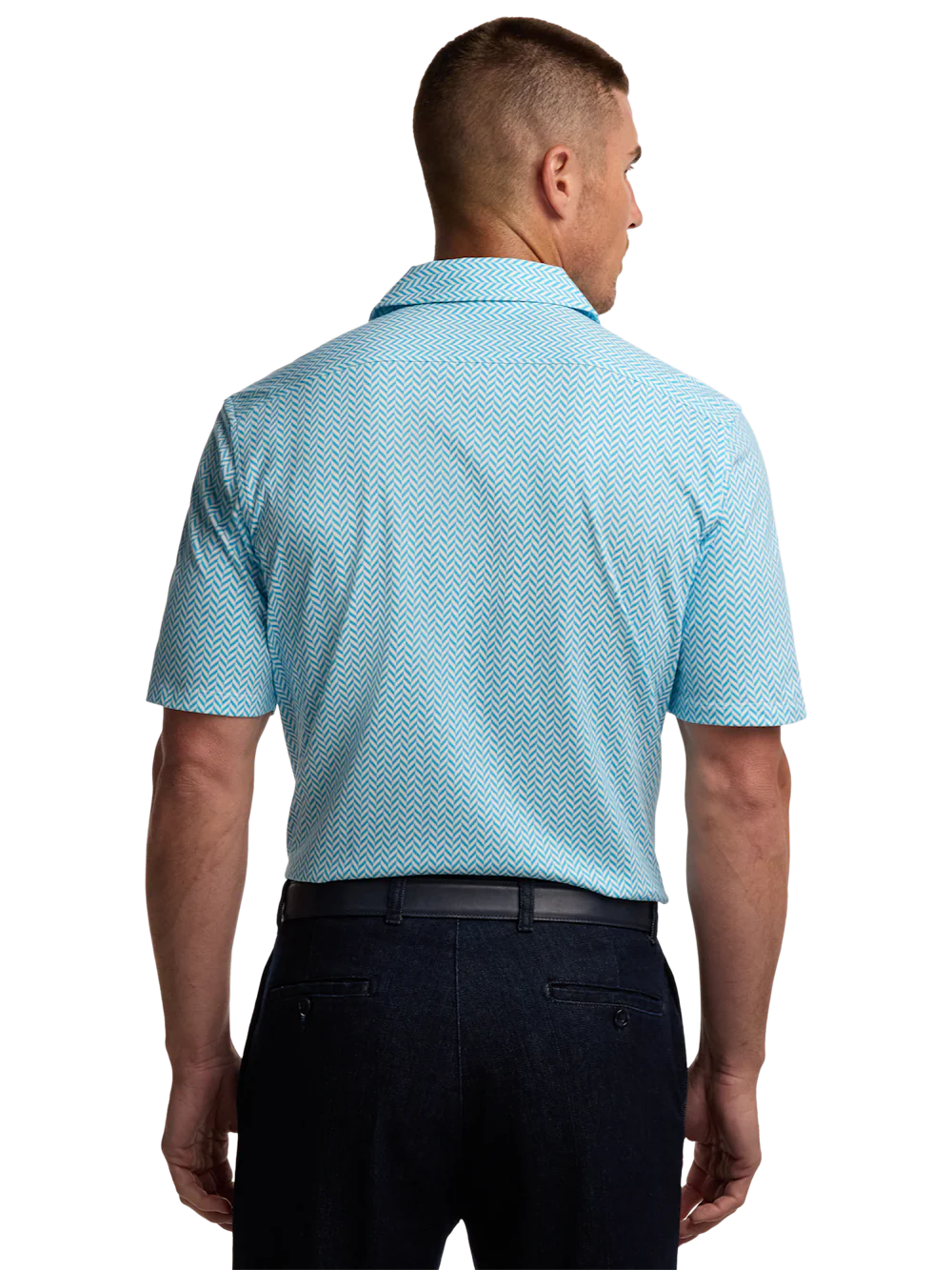 Cotton Button Front Camp - Light Blue - Image 5
