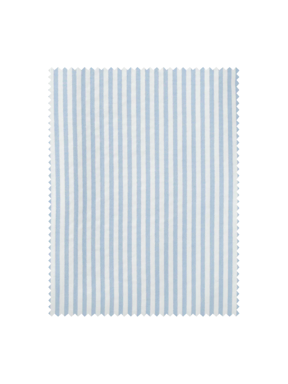 Cotton Seersucker Single Pleated Pants - Blue/white - Image 3