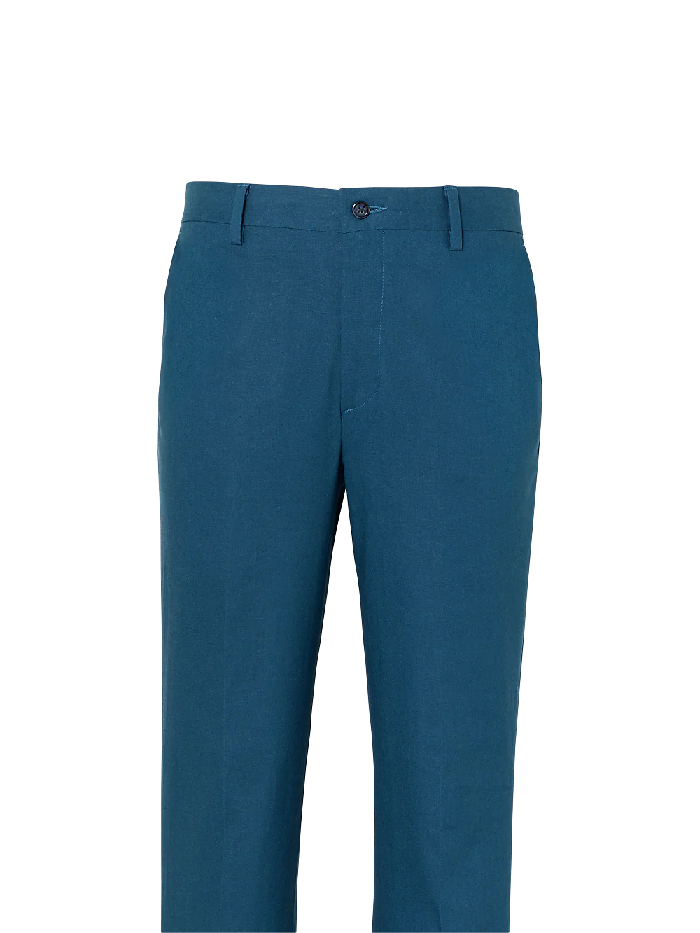 Linen / Cotton Pants - Navy - Image 2