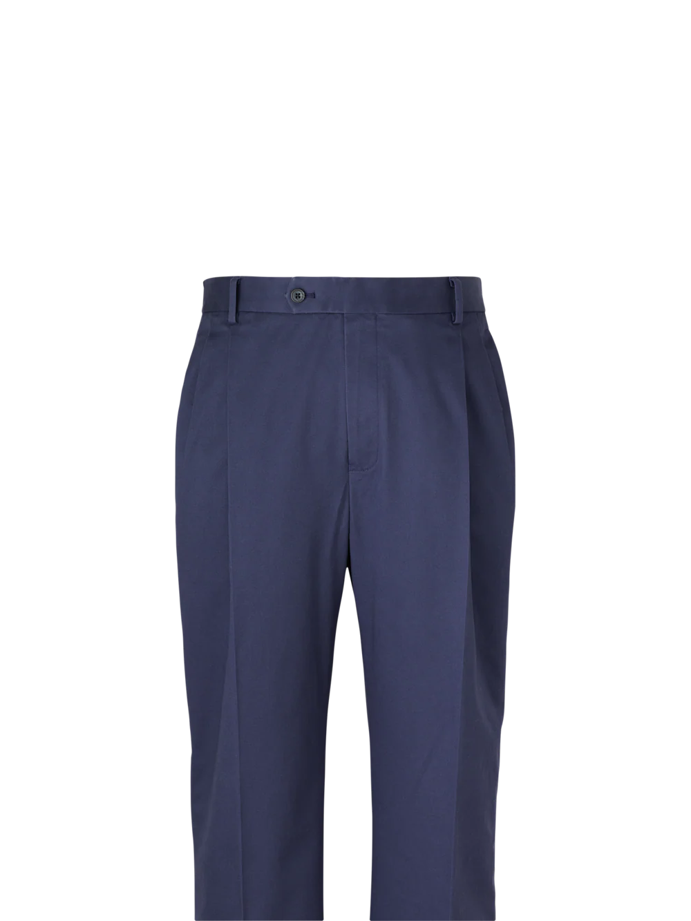 Non-Iron Cotton Stretch Twill Pants - Light Green - Image 3