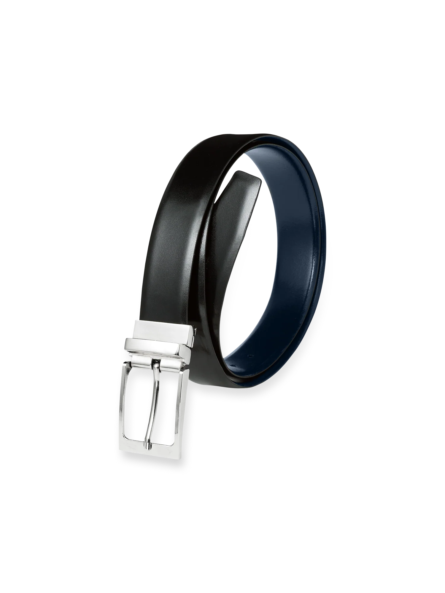 Vincent Reversible Belt - Black/navy