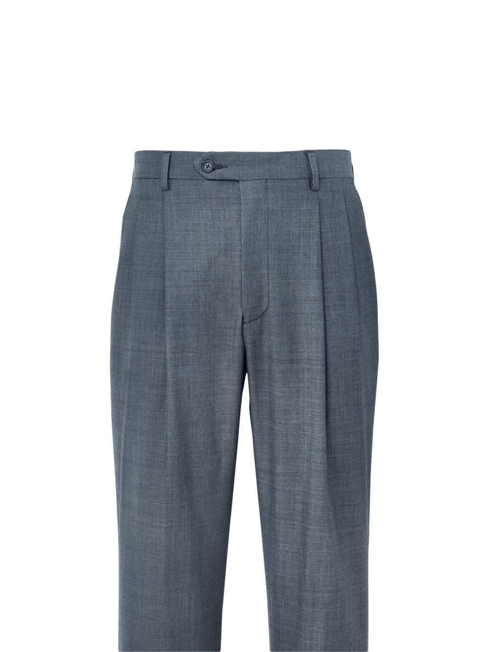 Wool Sharkskin Pants - Light Brown - Image 5